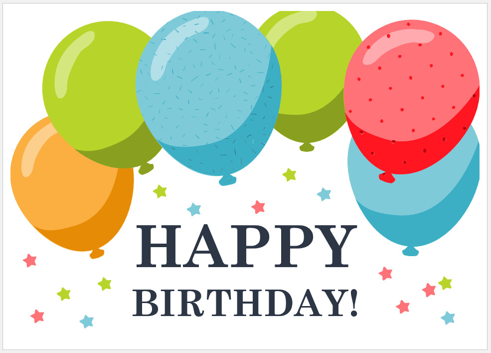 Beautiful Birthday Cards Template Beautiful Birthday Cards Template