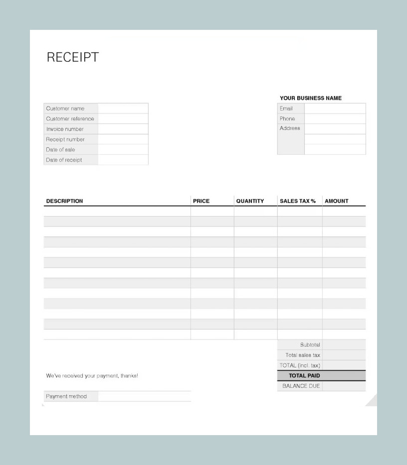 Donation Receipt Template Example Donation Receipt Template Example