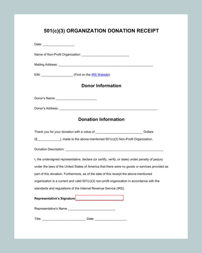 Donation Receipt Template Sample Donation Receipt Template Sample