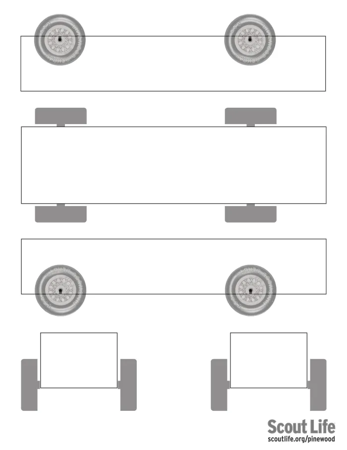 Example Pinewood Derby Car Template Example Pinewood Derby Car Template