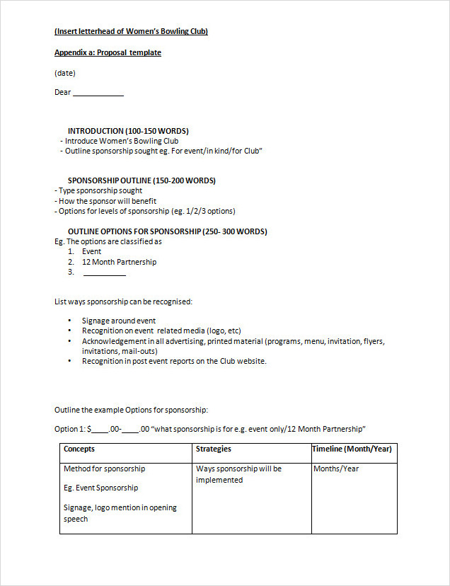 Funding Grants Sponsorship Agreement Template Word Funding Grants Sponsorship Agreement Template Word