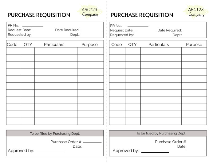 Purchase Order Form