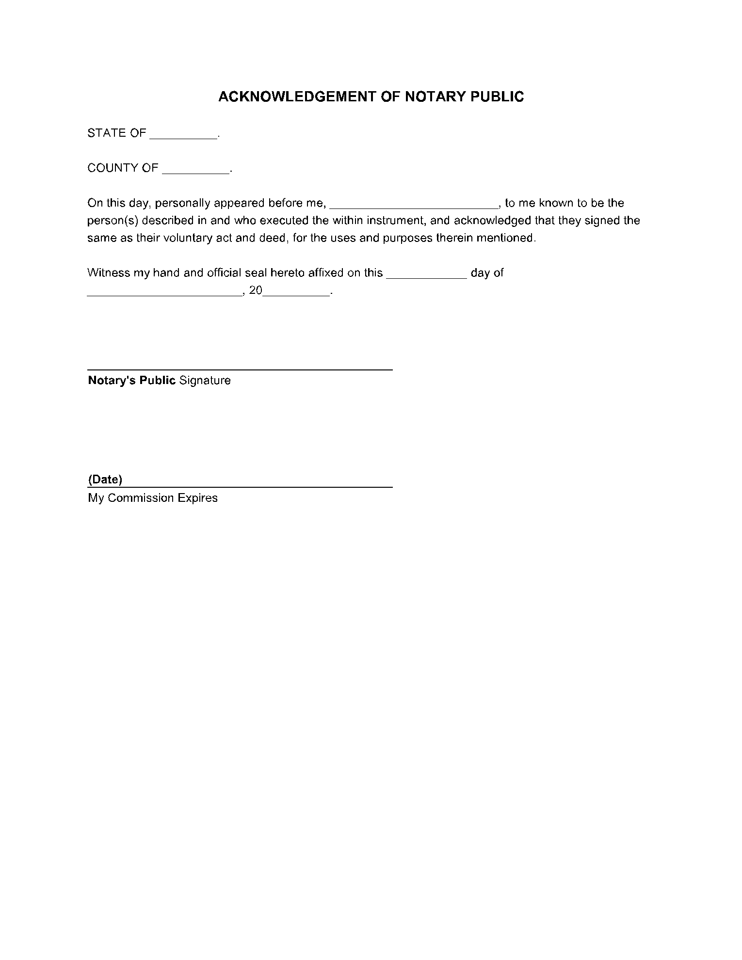 Quit-Claim Deed Form Example Quit-Claim Deed Form Example