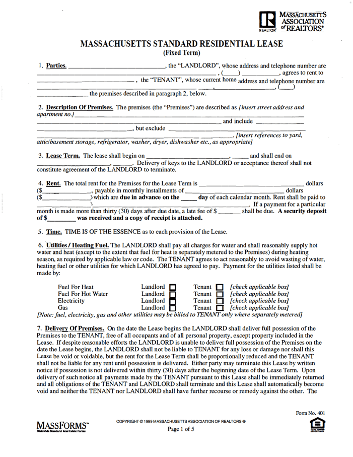 Rental Agreement Template