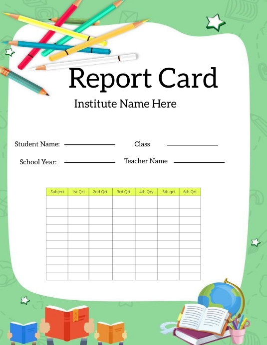 Report Card Template
