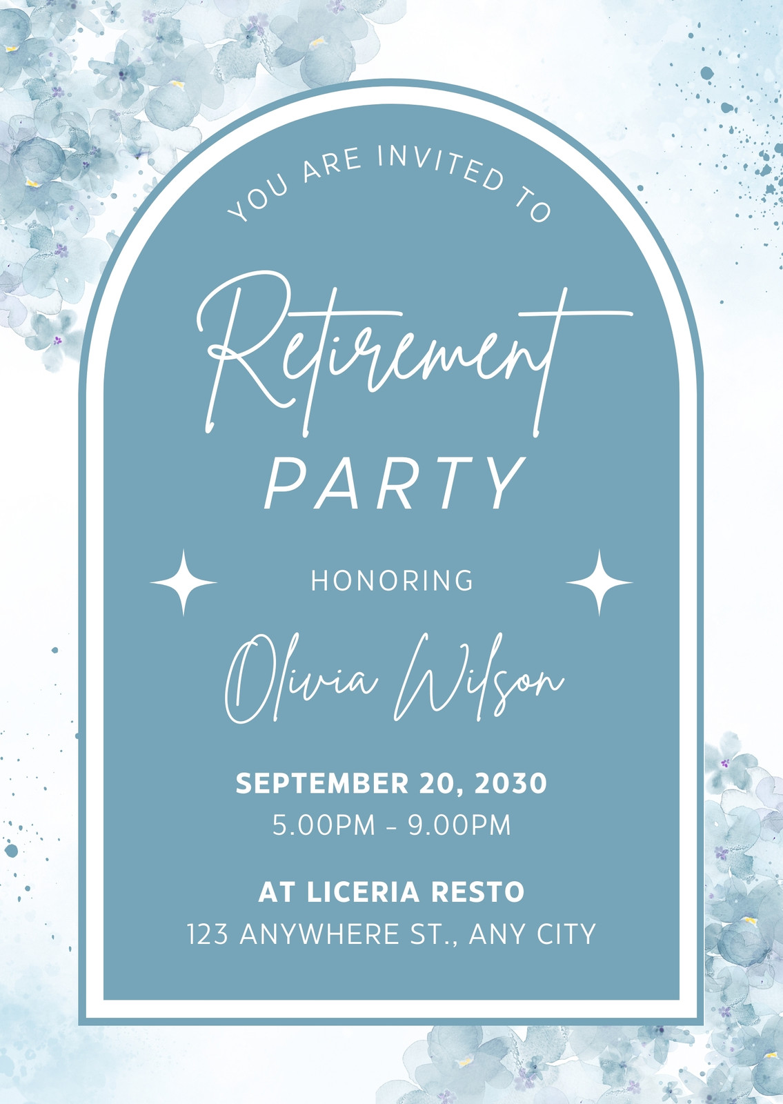 Retirement Party Invitation Template Retirement Party Invitation Template