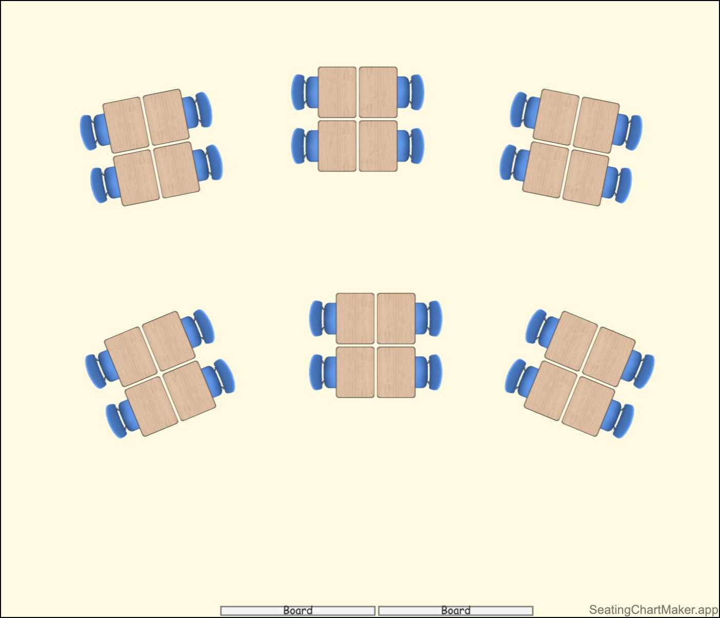 Sample Seating Chart Template Sample Seating Chart Template
