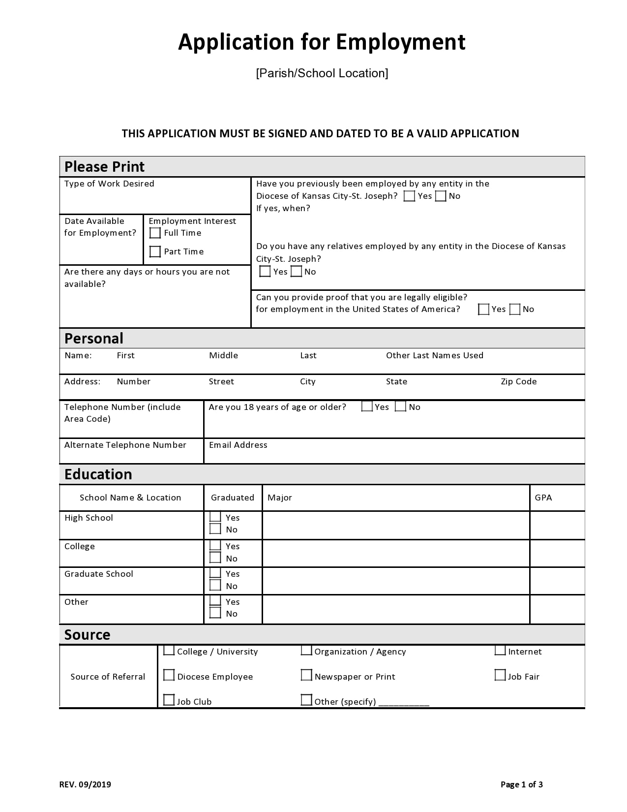 blank employment application form word blank employment application form word