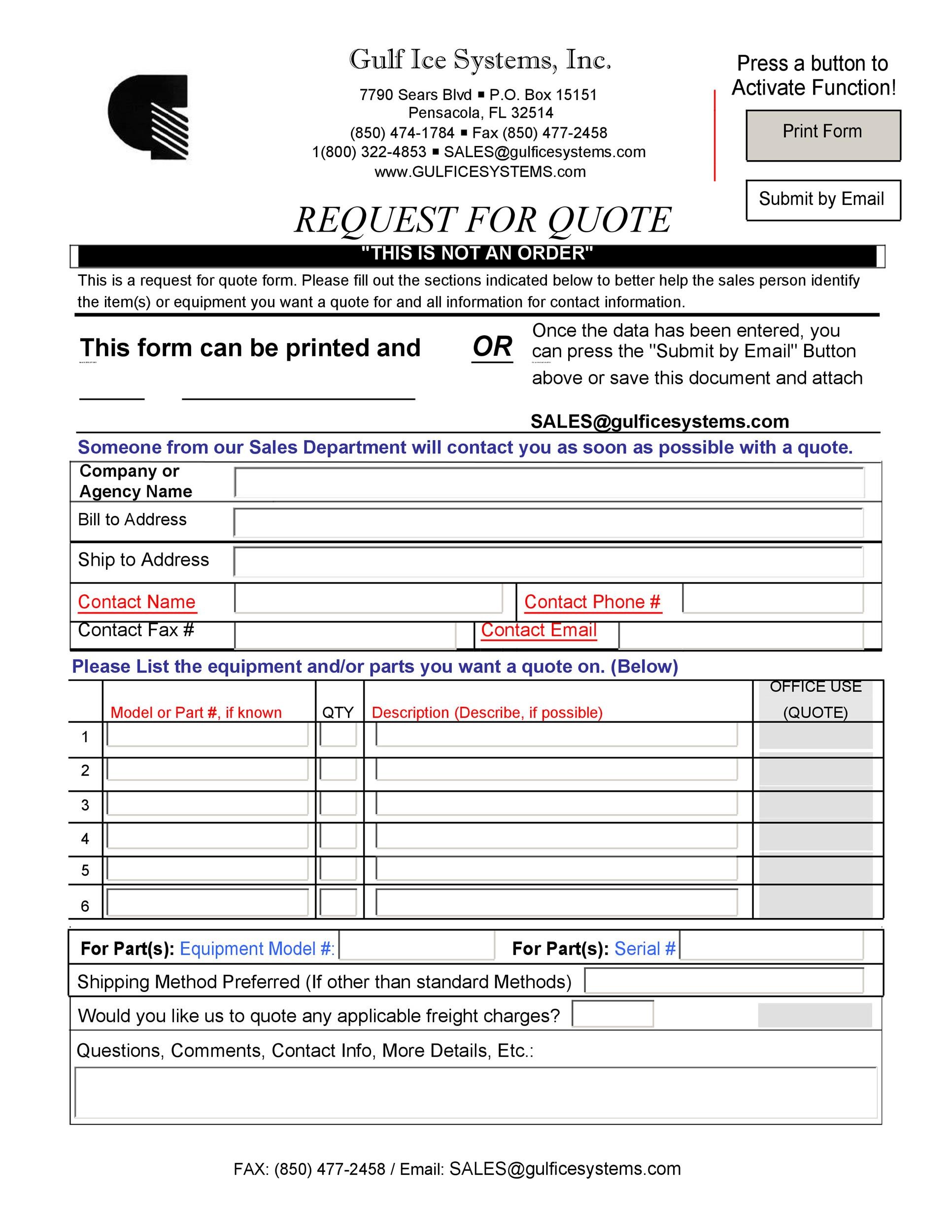 construction rfq example construction rfq example