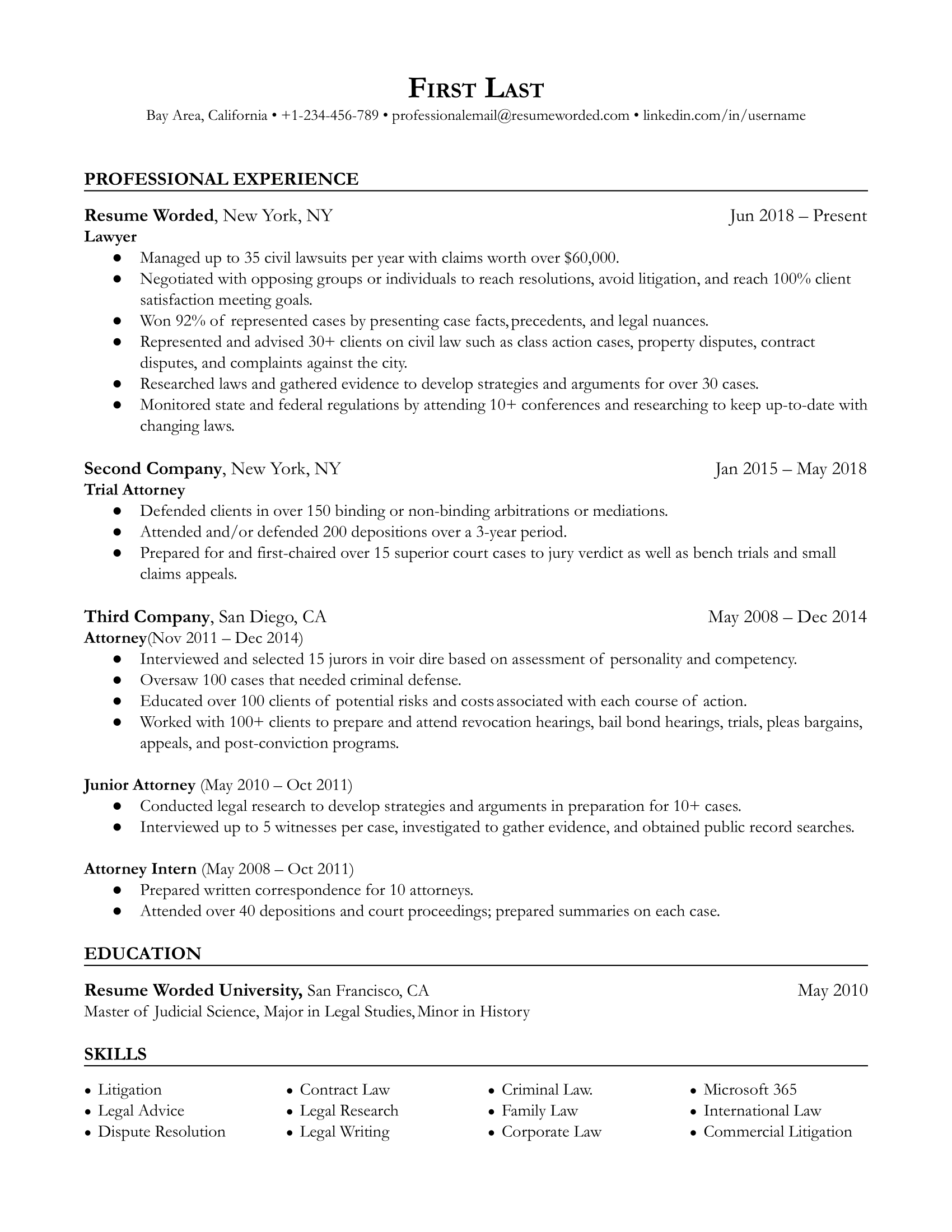 free lawyer resume template free lawyer resume template