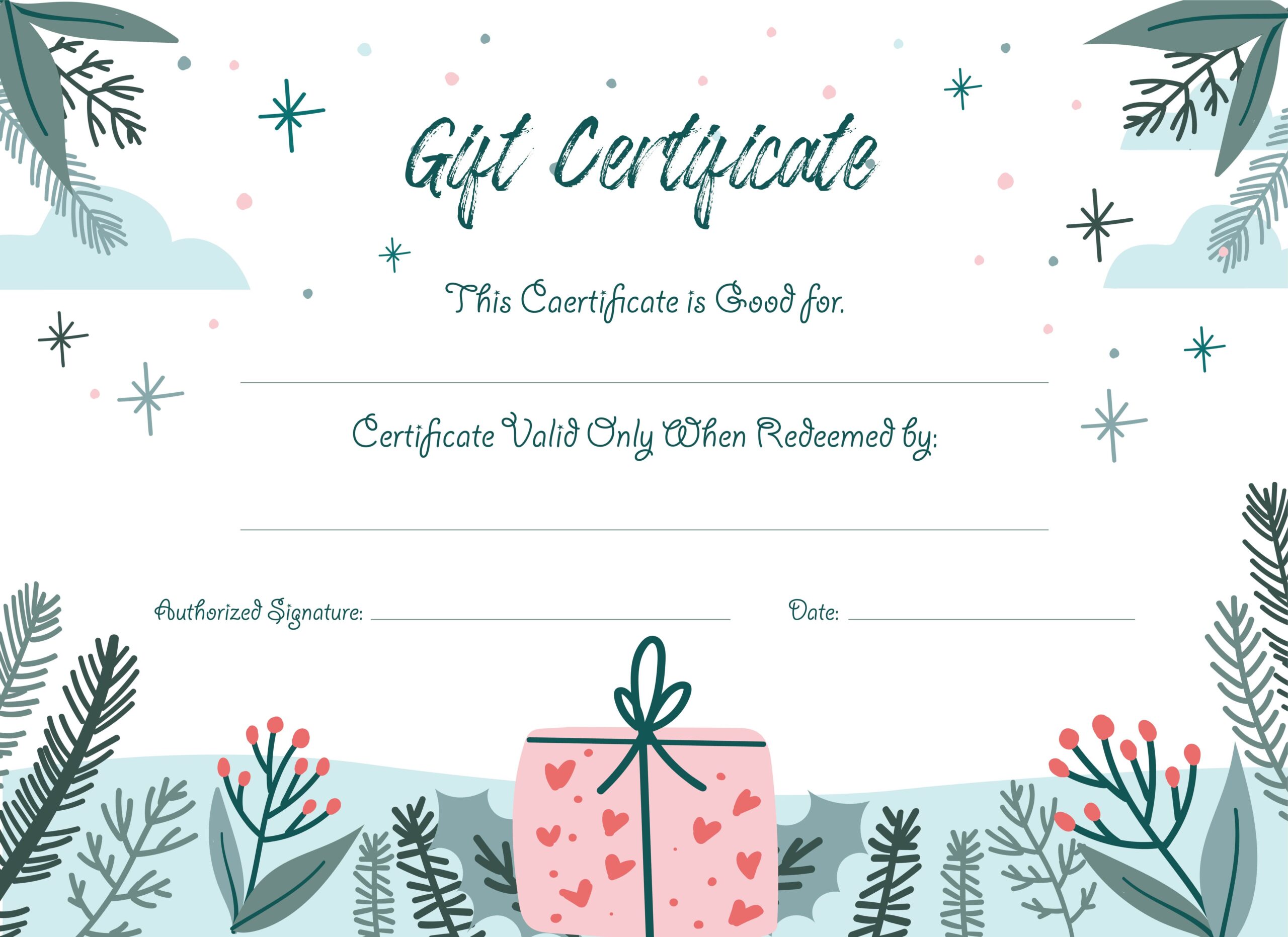 free printable gift card templates