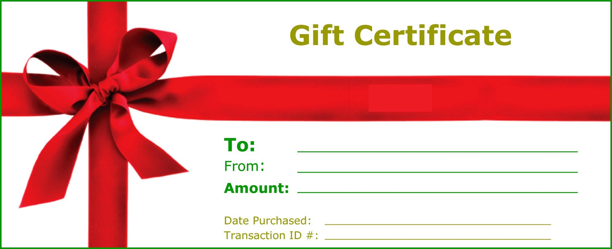 gift certificate templates free editable