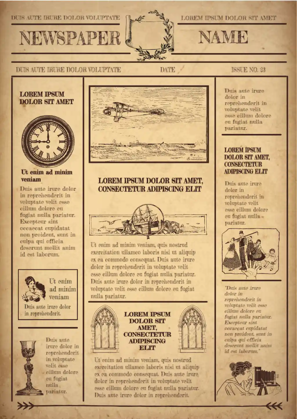 google doc newspaper template google doc newspaper template