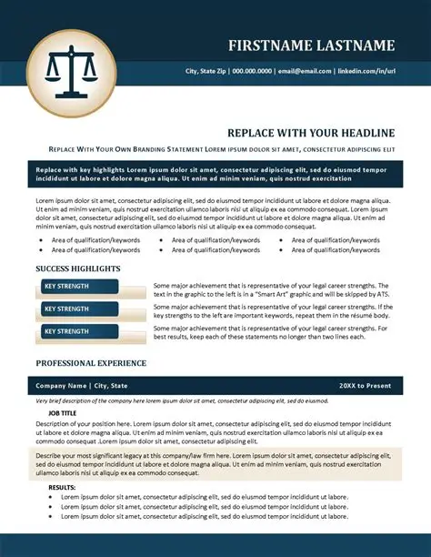 lawyer resume template pdf lawyer resume template pdf