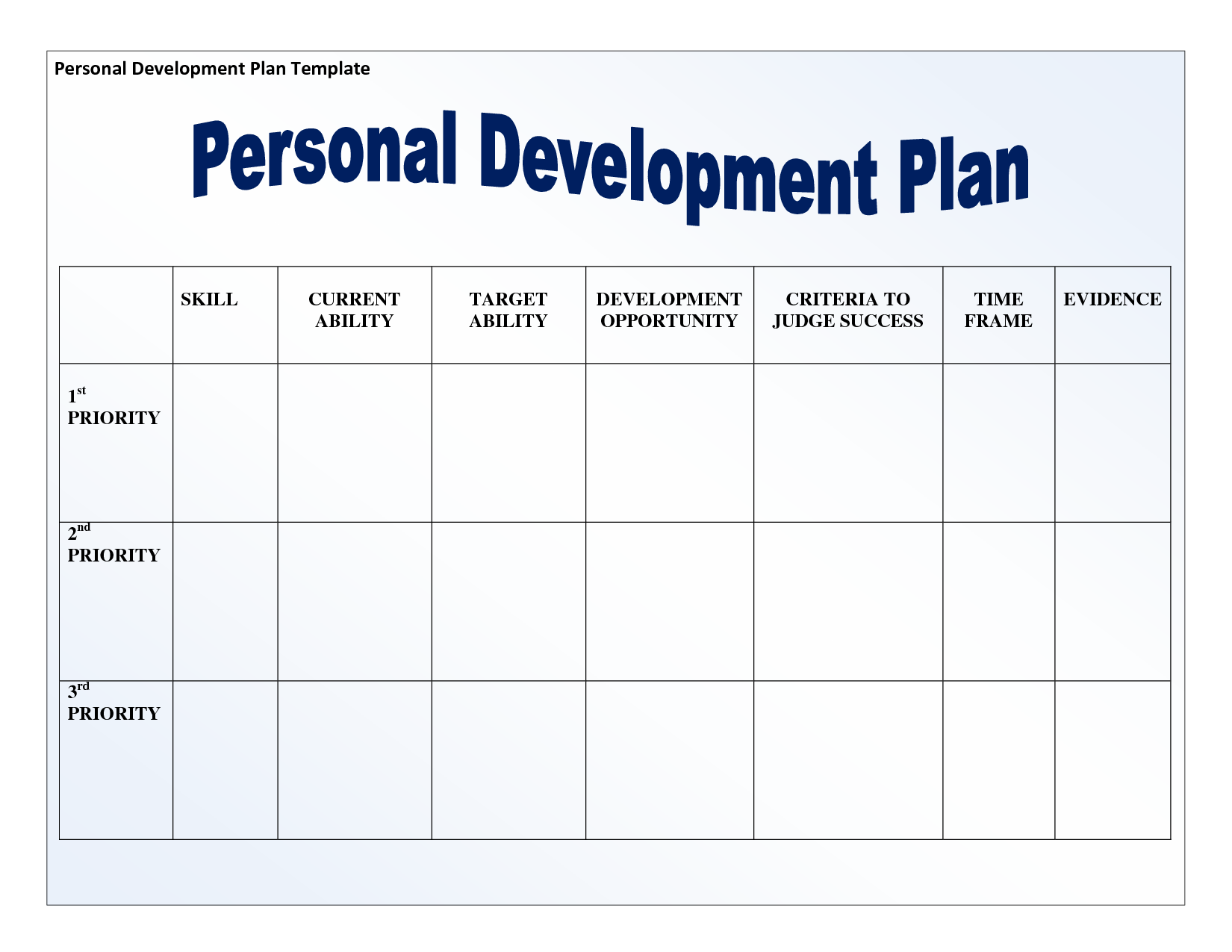 personal development plan template uk personal development plan template uk