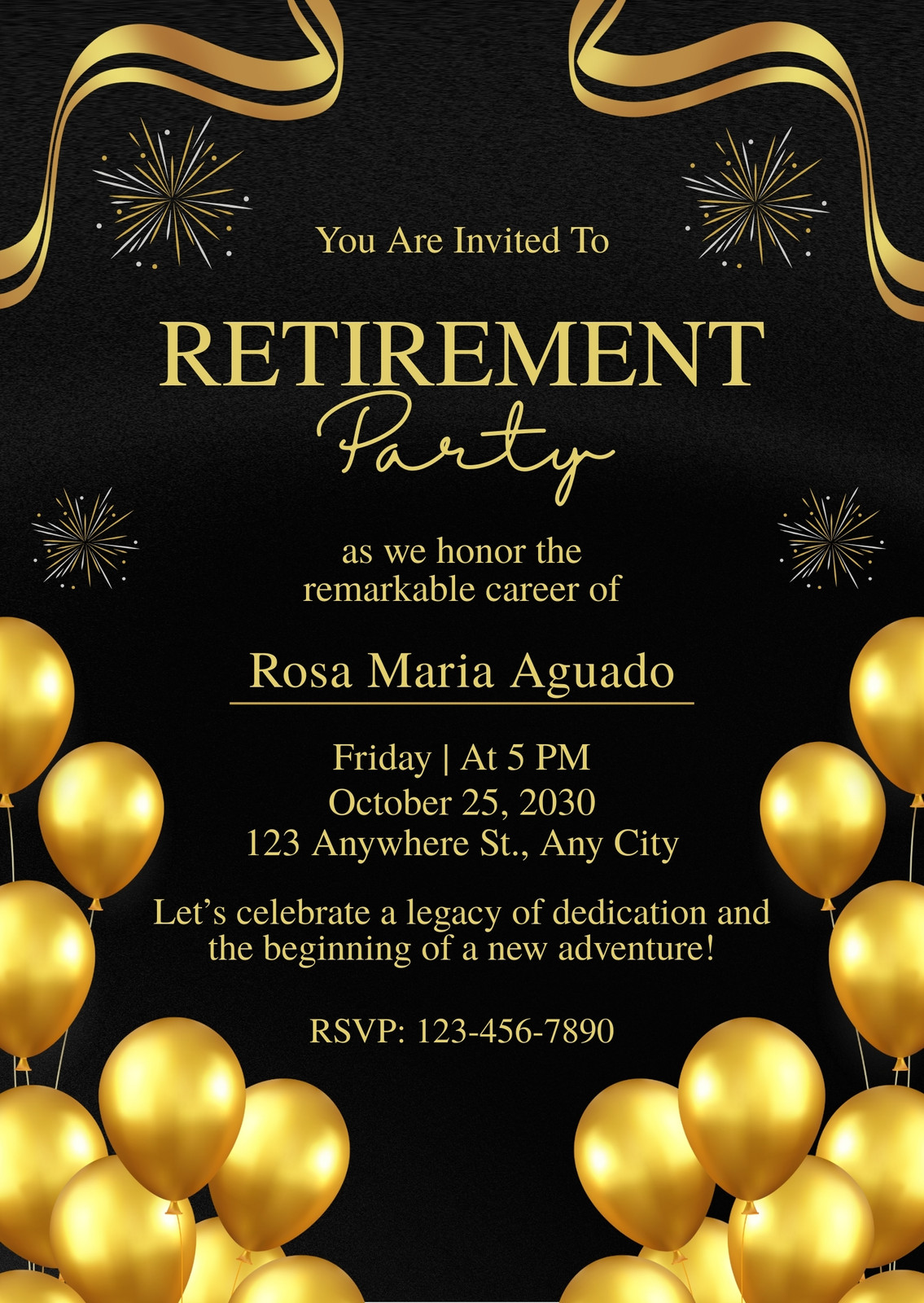 retirement party invitation template word retirement party invitation template word